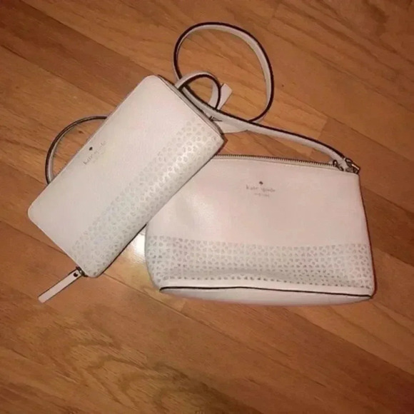 Kate Spade ♠️ Wakefield Lane Purse and Wallet Bundle - Picture 3 of 10